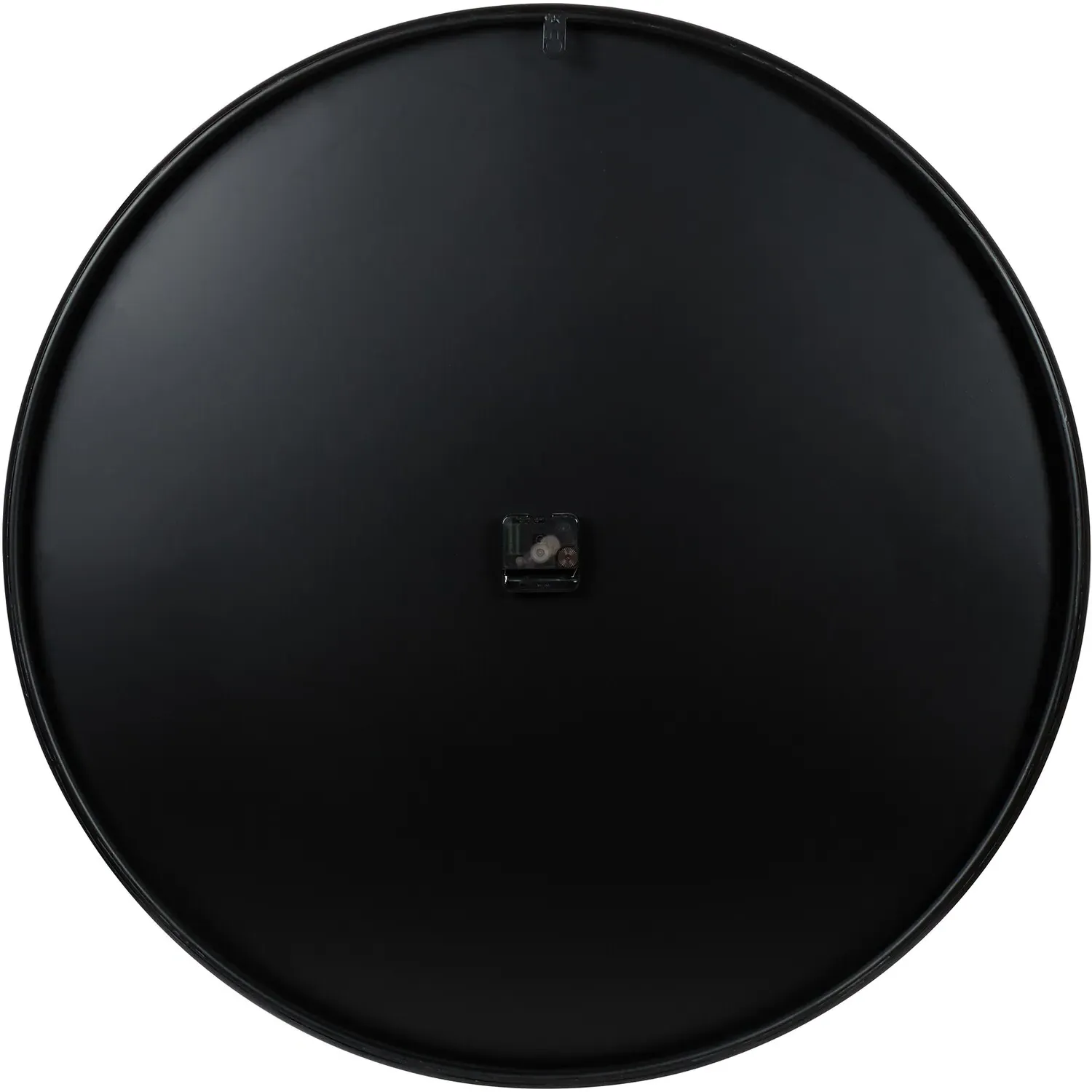 Roman Numeral Round Wall Clock 78cm - Black