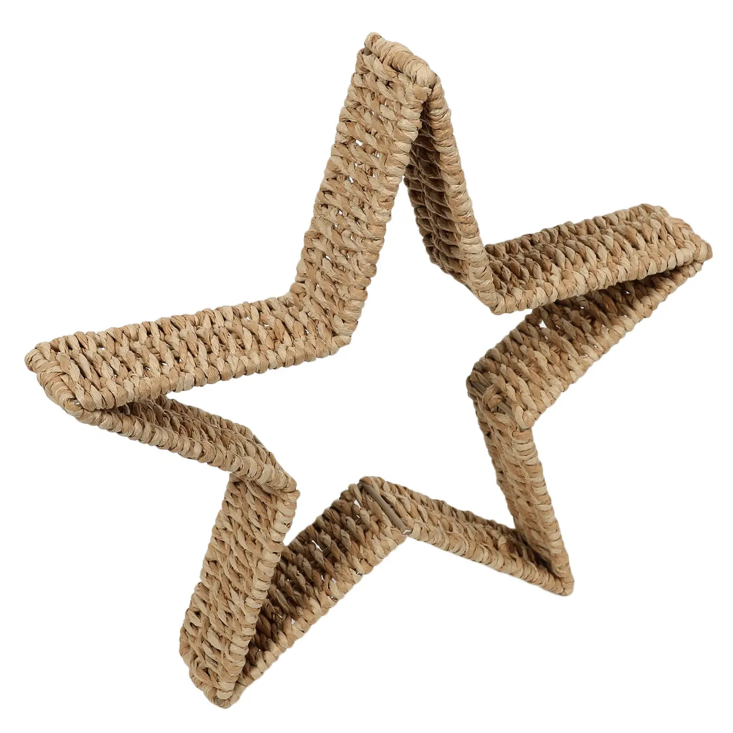 Rope Star Ornament - Brown