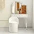 Rosie 3-in-1 Storage Stool - White