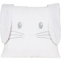 Rosie the Rabbit Cushion with Ears - White
