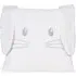 Rosie the Rabbit Cushion with Ears - White