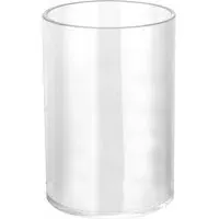 Round Acrylic Pen Holder - Clear