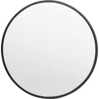 Round Bathroom Mirror - Black