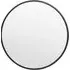 Round Bathroom Mirror - Black
