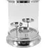 Round Pillar Candle Lantern - Silver