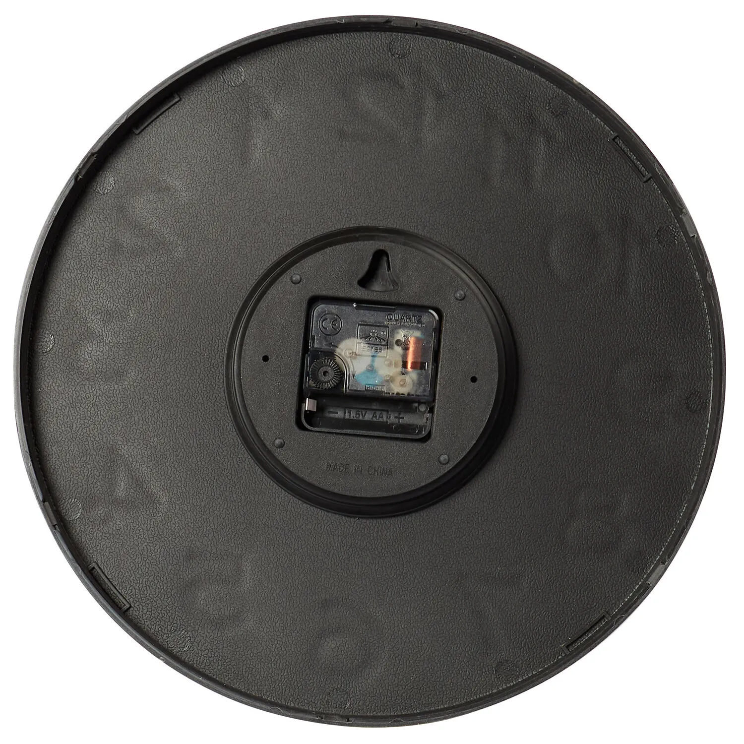 Round Wall Clock 33cm - Stone & White