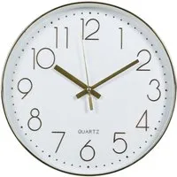 Round Wall Clock - Gold