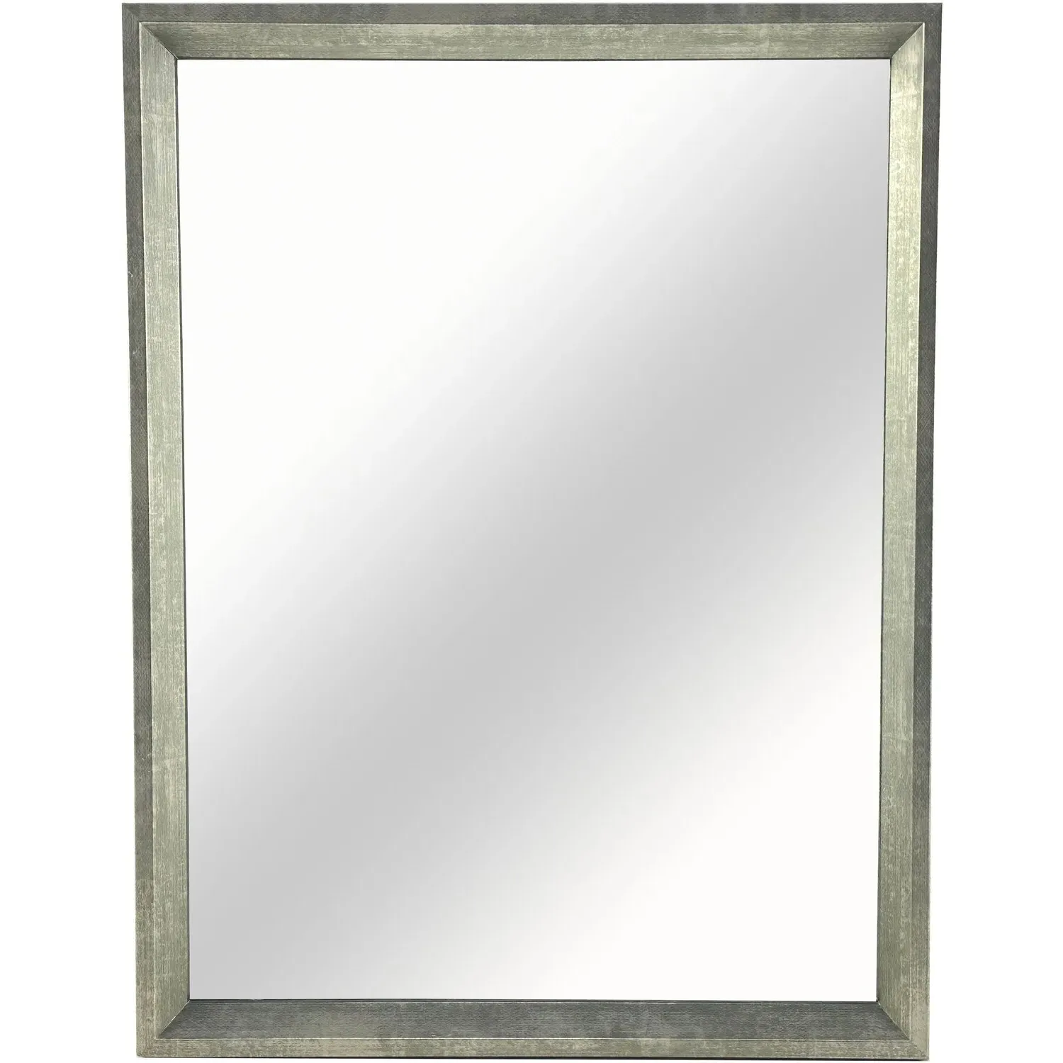 Rowan Metallic Effect Mirror - Grey image