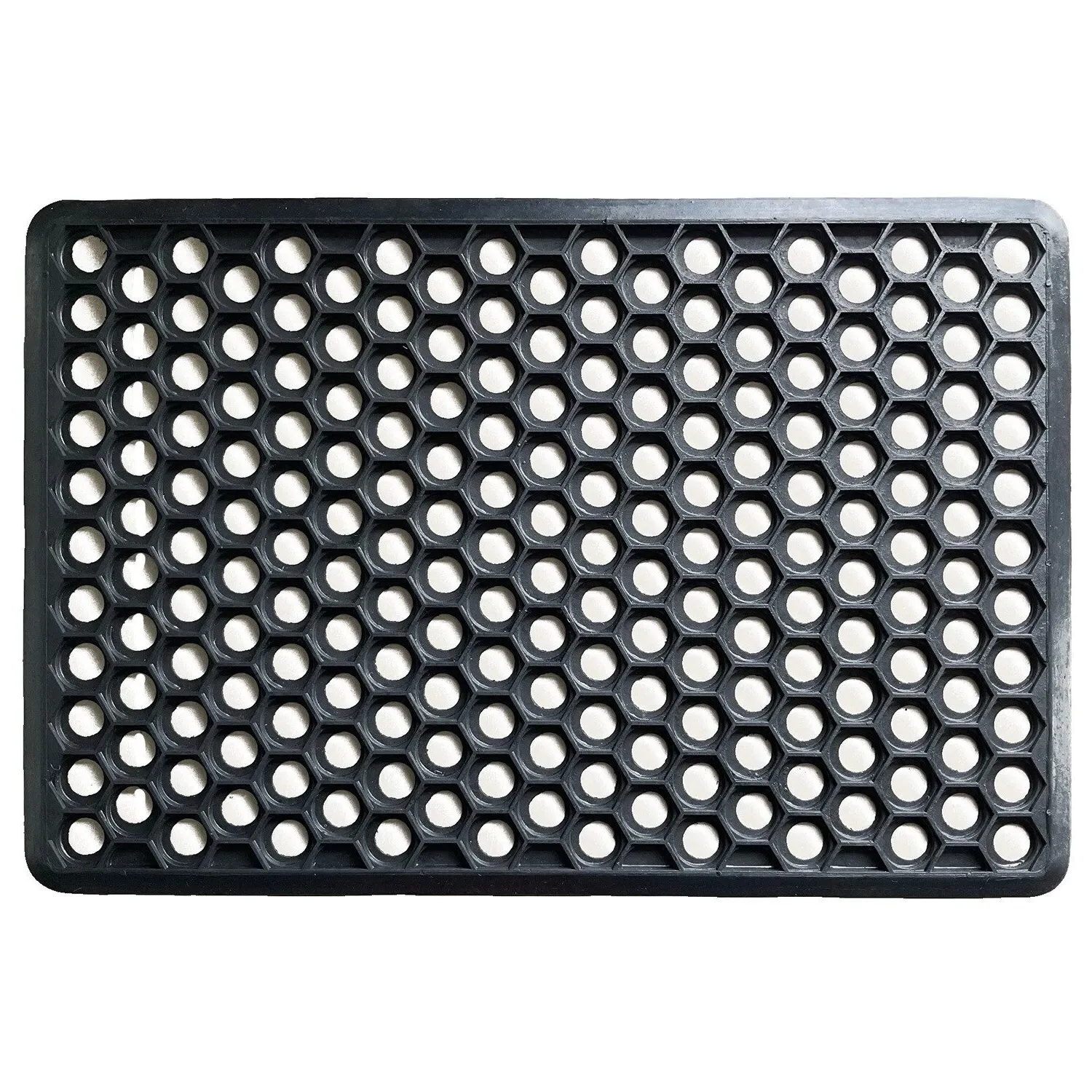 Rubber Scraper Mat - Black image