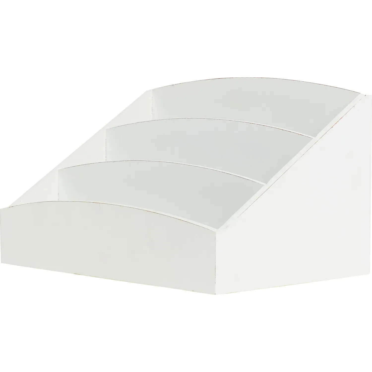 Rustic Letter Holder - White