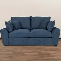 Ryder 3-Seater Sofa - Blue, Fabric