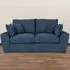 Ryder 3-Seater Sofa - Blue, Fabric