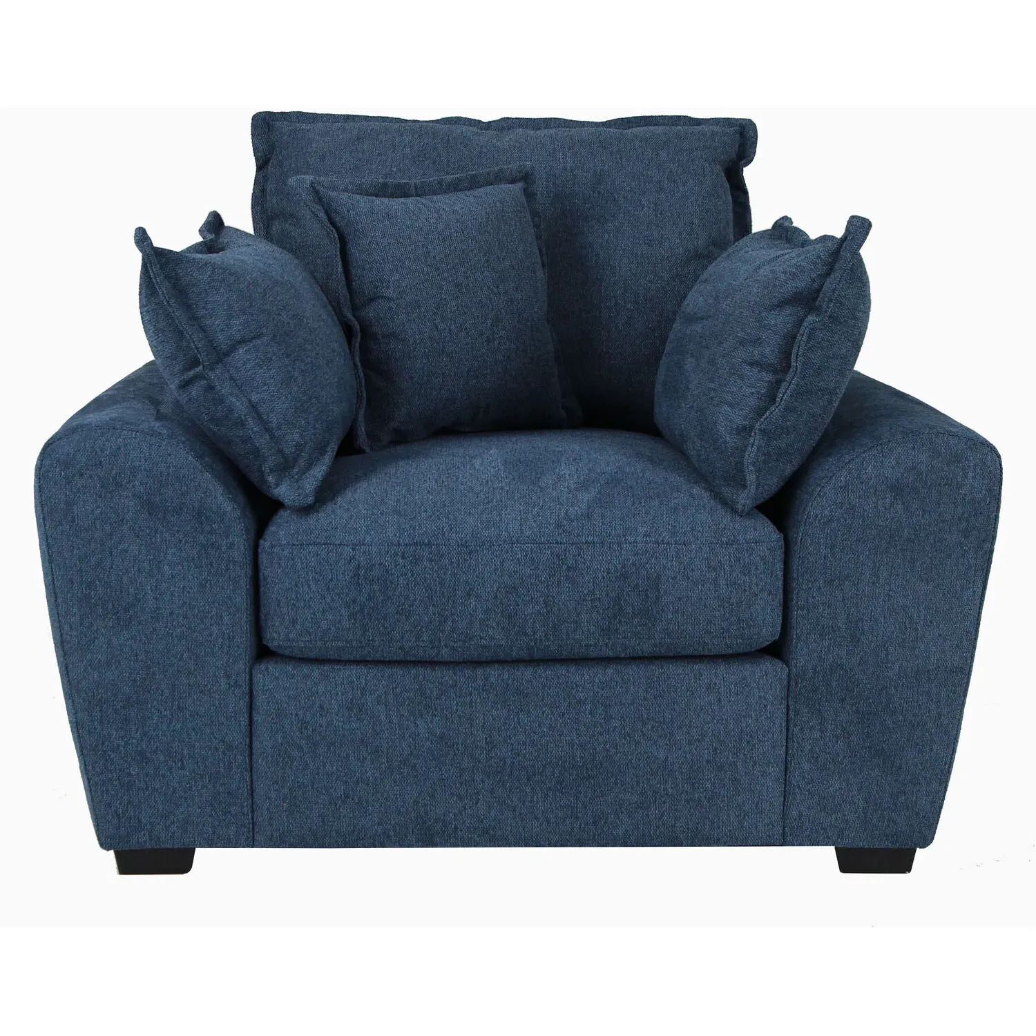 Ryder Armchair - Blue, Fabric