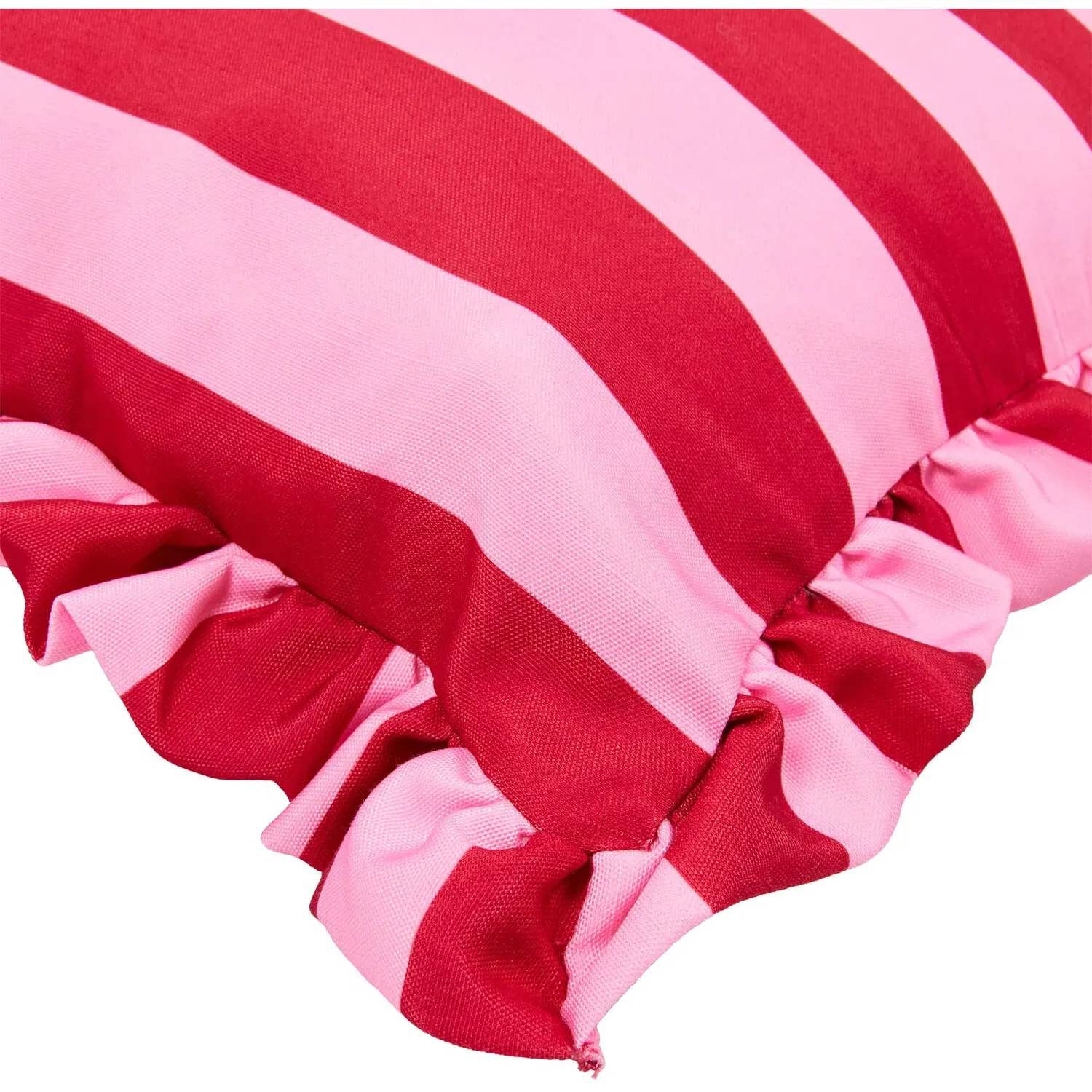 Sadie Ruffle Cushion - Pink