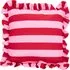 Sadie Ruffle Cushion - Pink