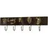 Safari Animal Hook Plaque - Brown, Wood