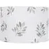 Sage Botanical Lamp Shade - White, Green