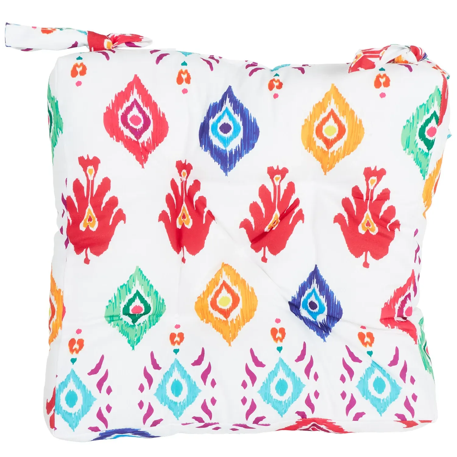 Sahara Brights Outdoor Seat Pad - White