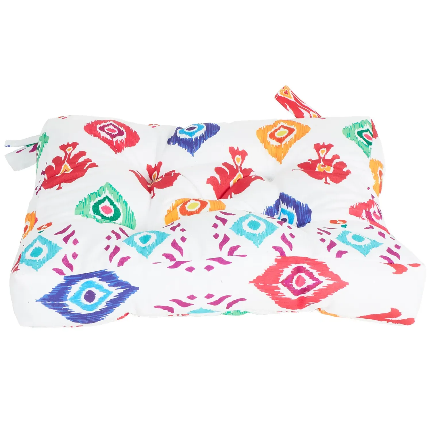 Sahara Brights Outdoor Seat Pad - White