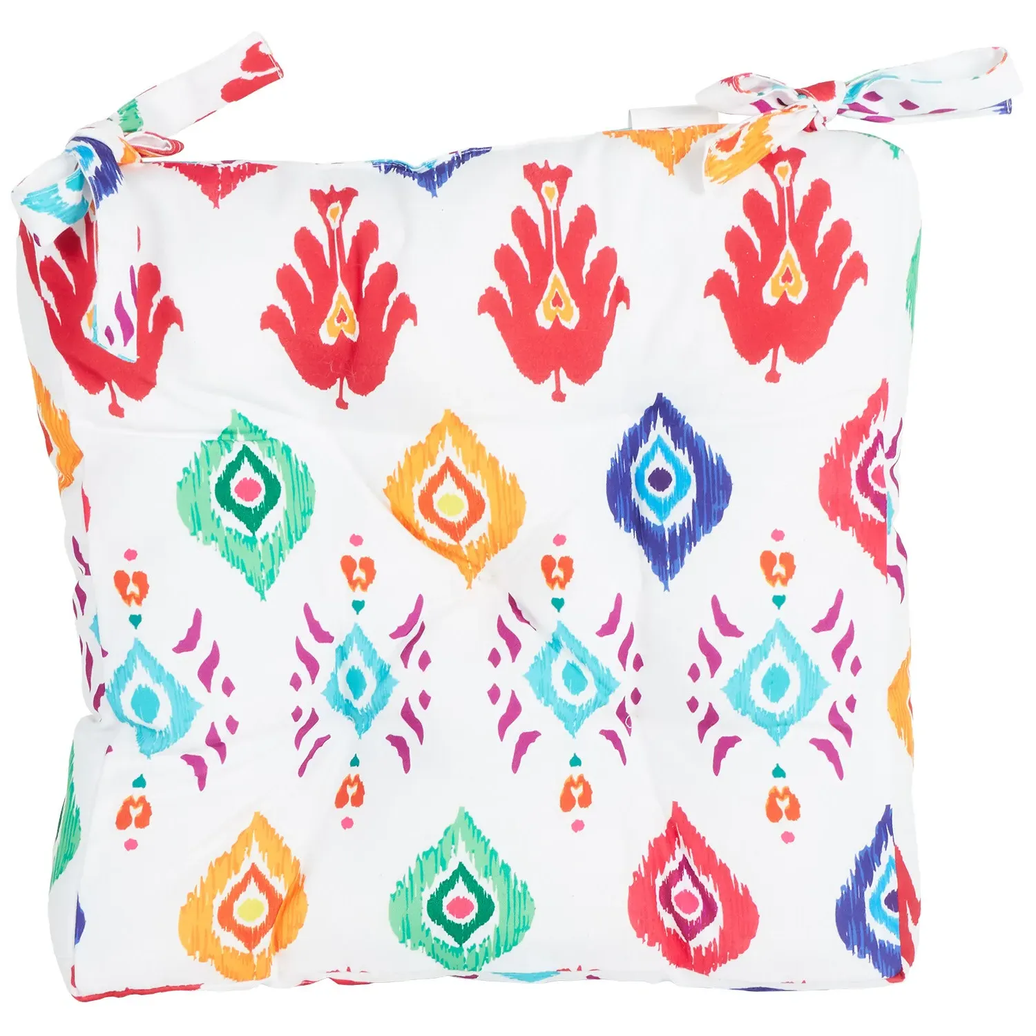 Sahara Brights Outdoor Seat Pad - White