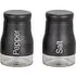 Salt and Pepper Mill Set - Black, Stainless Steel