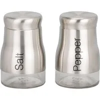 Salt and Pepper Mill Set - Silver, Stainless Steel