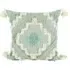 Samara Tufted Geo Cushion - Sage