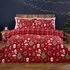 Santa King Size Duvet Set - Red