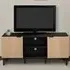 Saxon 2 Door TV Stand - Black