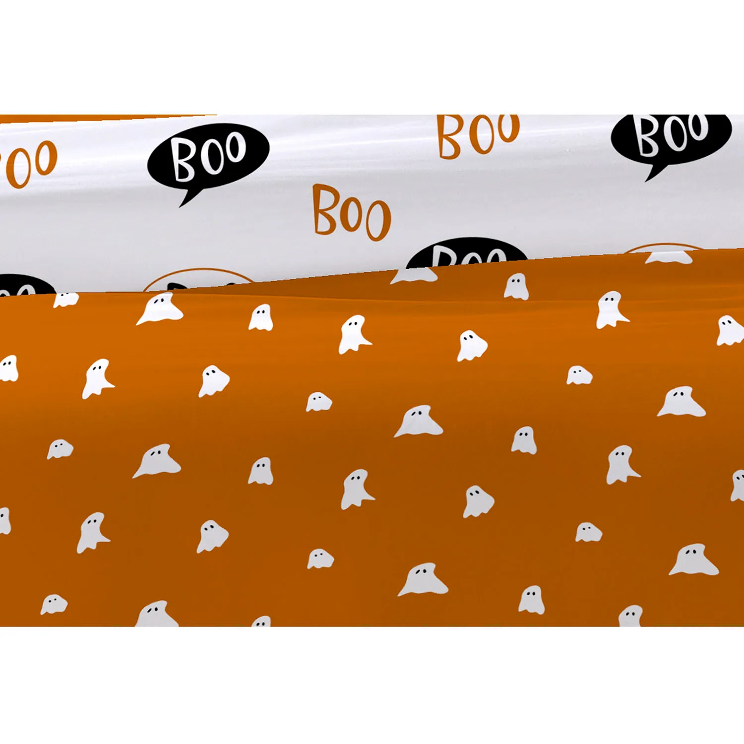 Say Boo King Size Duvet Set - Multicolour