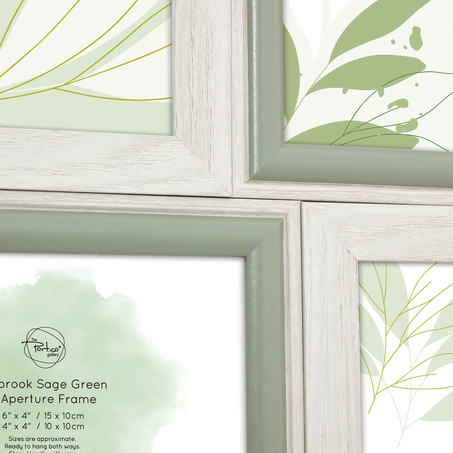Saybrook Multi Aperture Frame - Sage Green