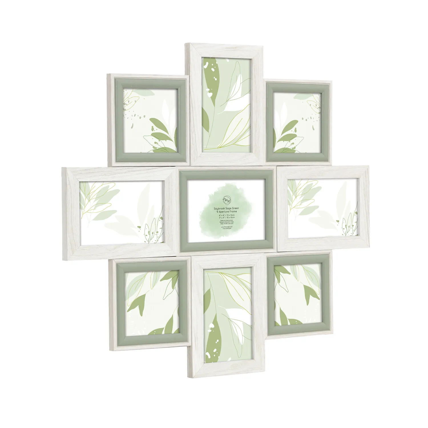 Saybrook Multi Aperture Frame - Sage Green