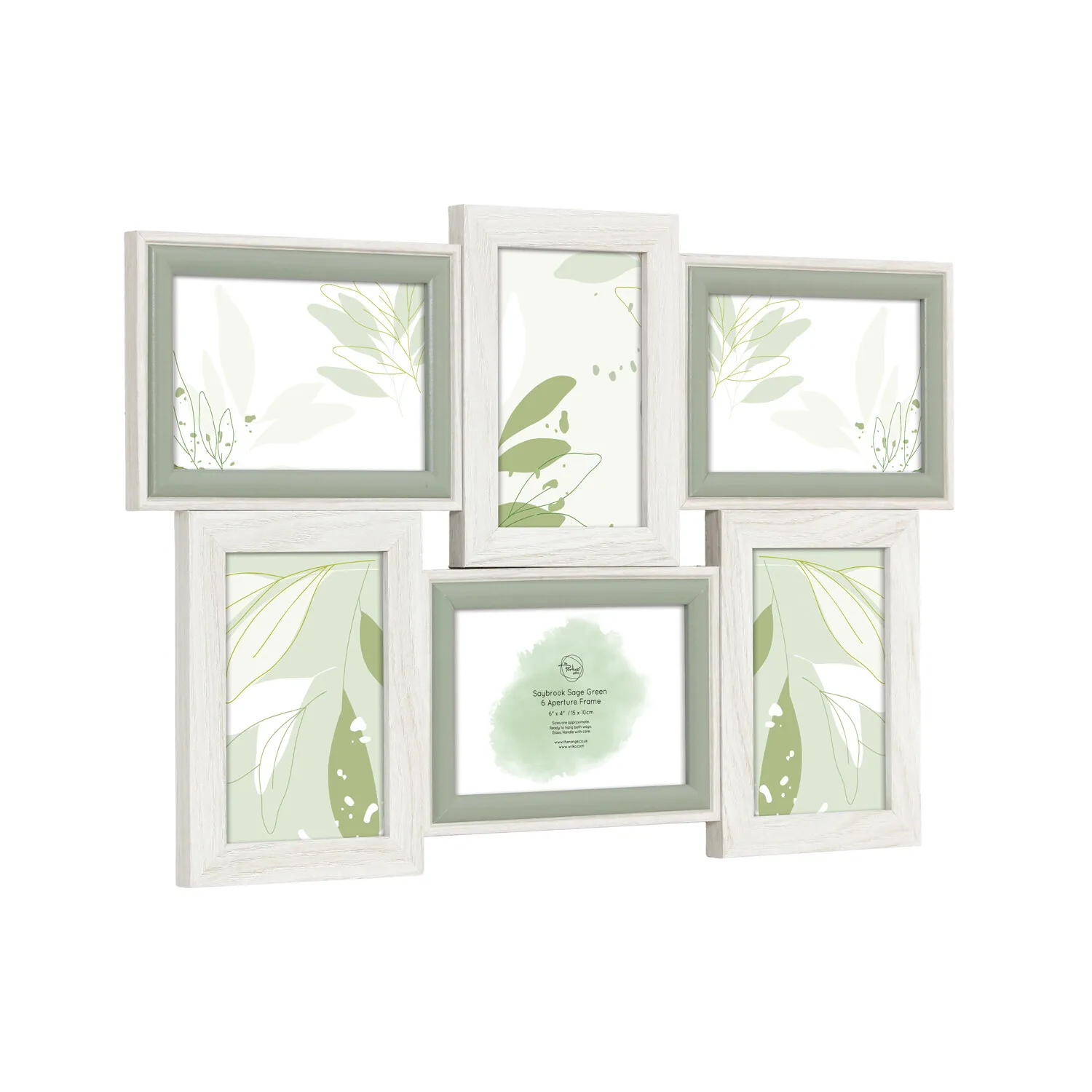 Saybrook Multi Aperture Frame - Sage Green