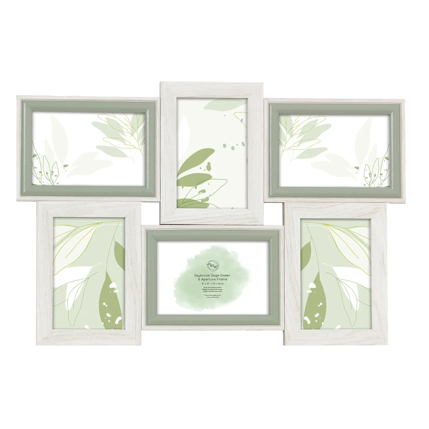Saybrook Multi Aperture Frame - Sage Green image