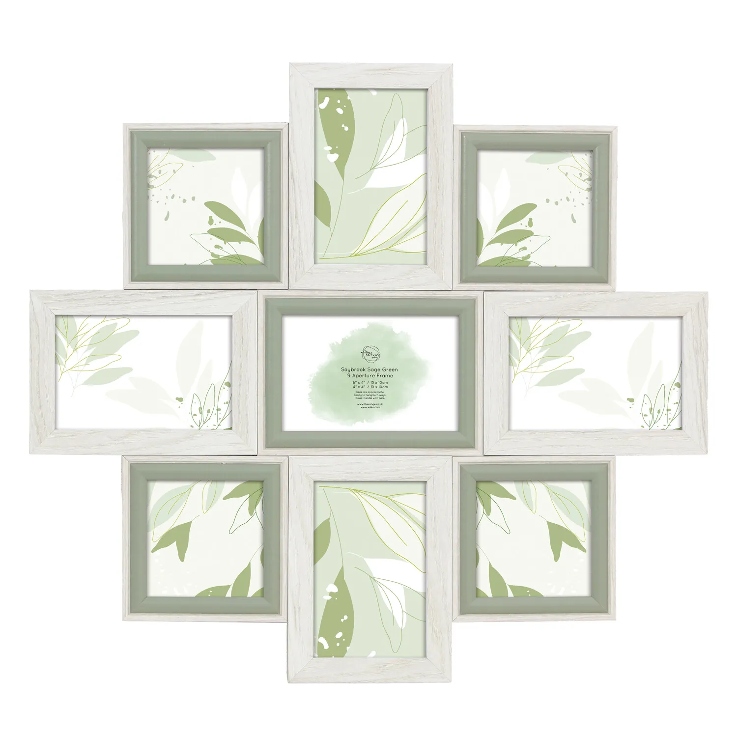 Saybrook Multi Aperture Frame - Sage Green