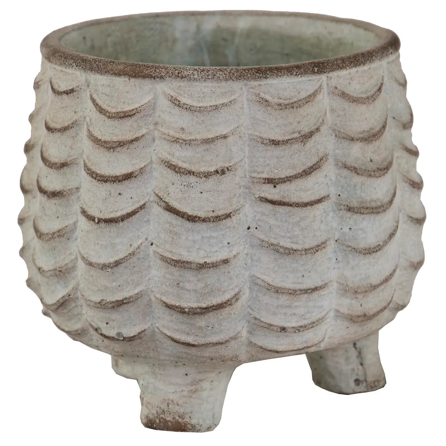 Scalea Bowl Planter - Stone Effect image