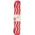 Scallop Stripe Table Runner - Red