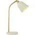 Scalloped Table Lamp - Cream
