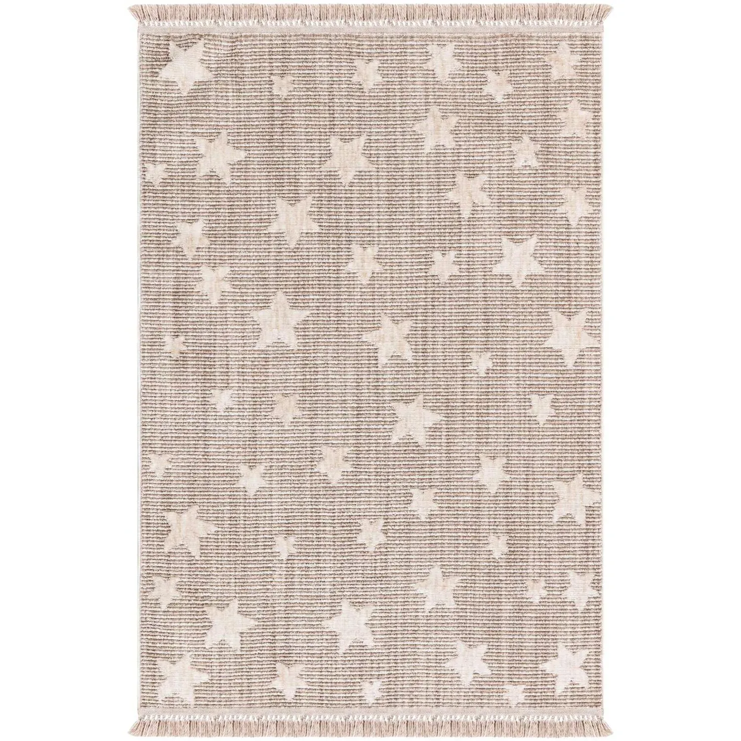 Scandi Stars Rug - Natural image