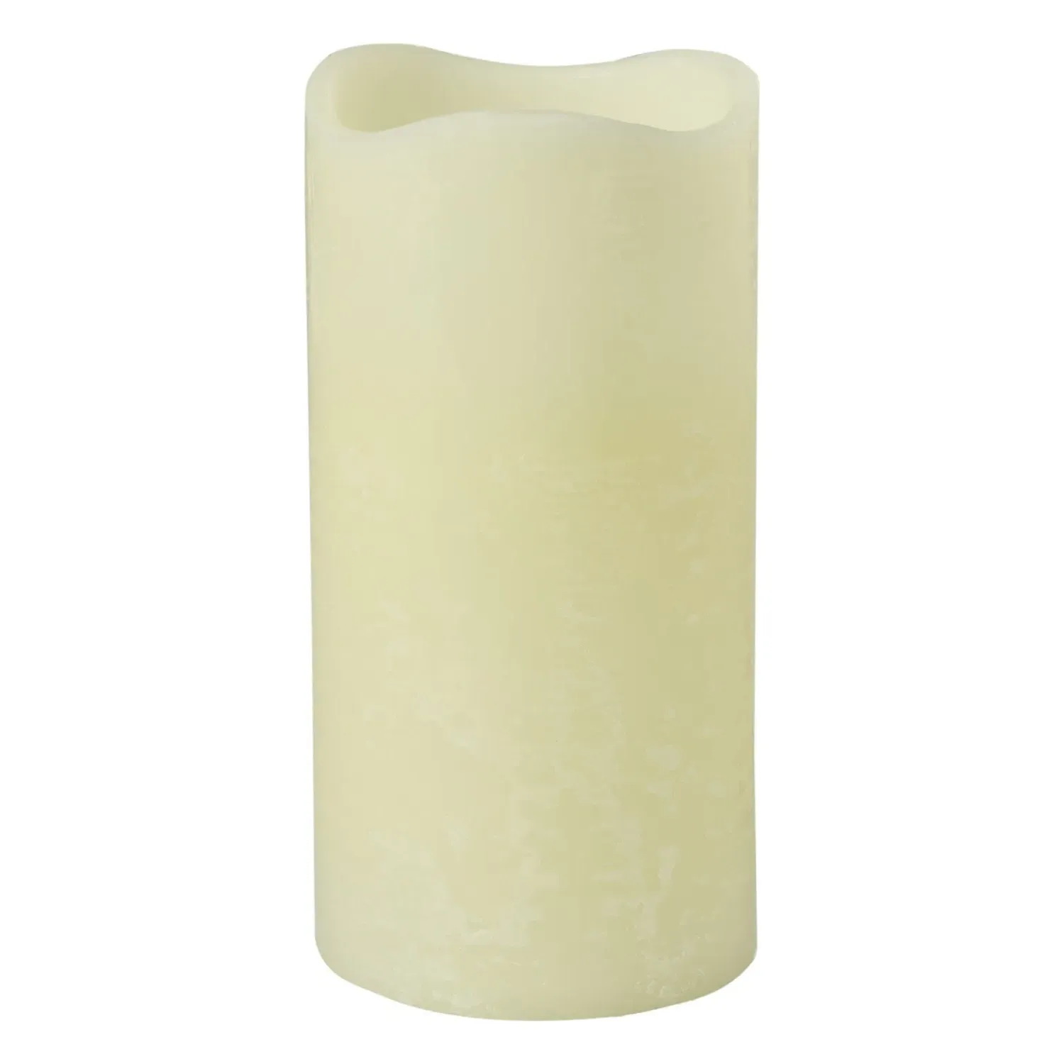 Scented LED Pillar Candle 21cm - Cream