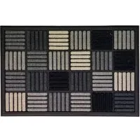 Scrape and Sorb Hatchet Door Mat - Grey