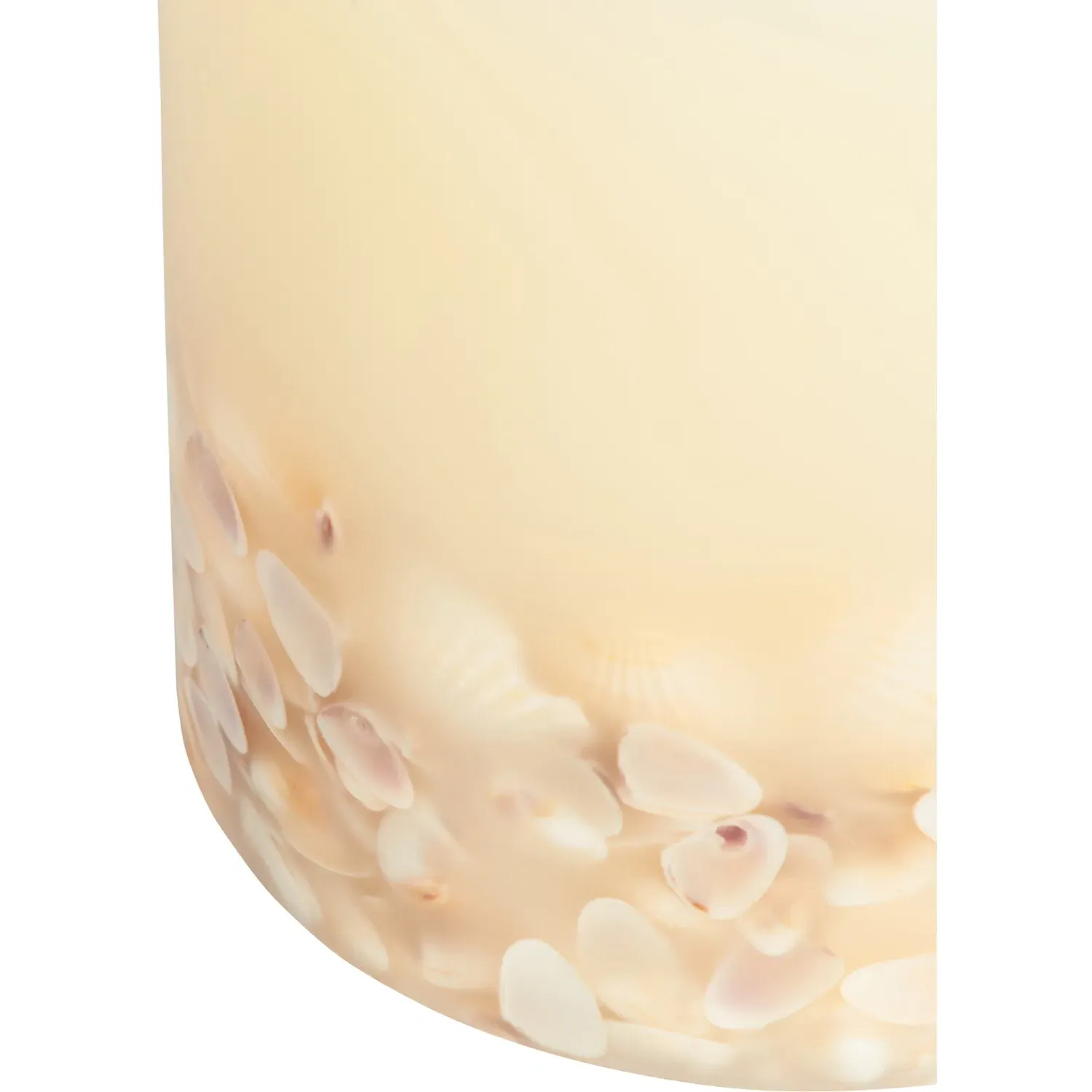 Sea Shells Candle - Natural
