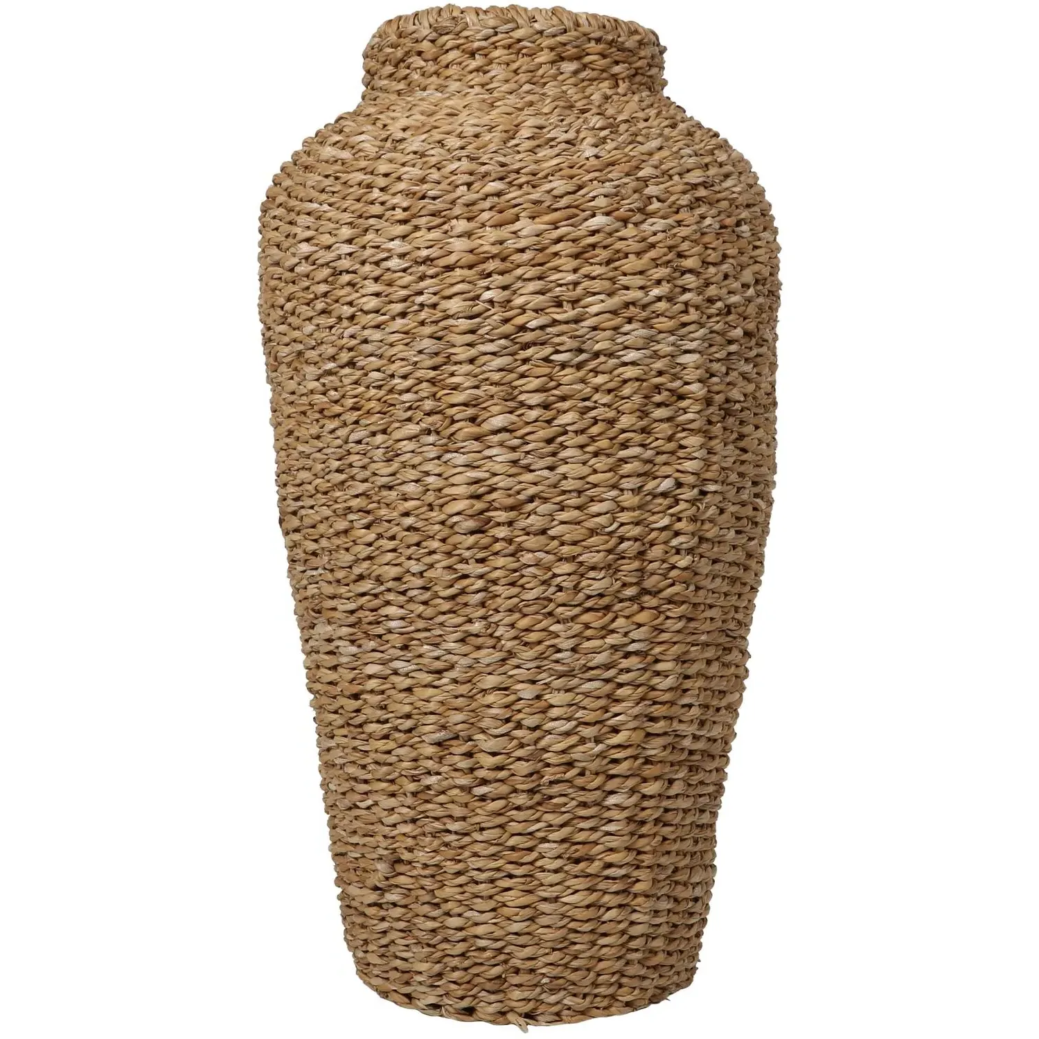 Seagrass Vase - Brown
