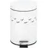 Seagull 3L Pedal Bin - White