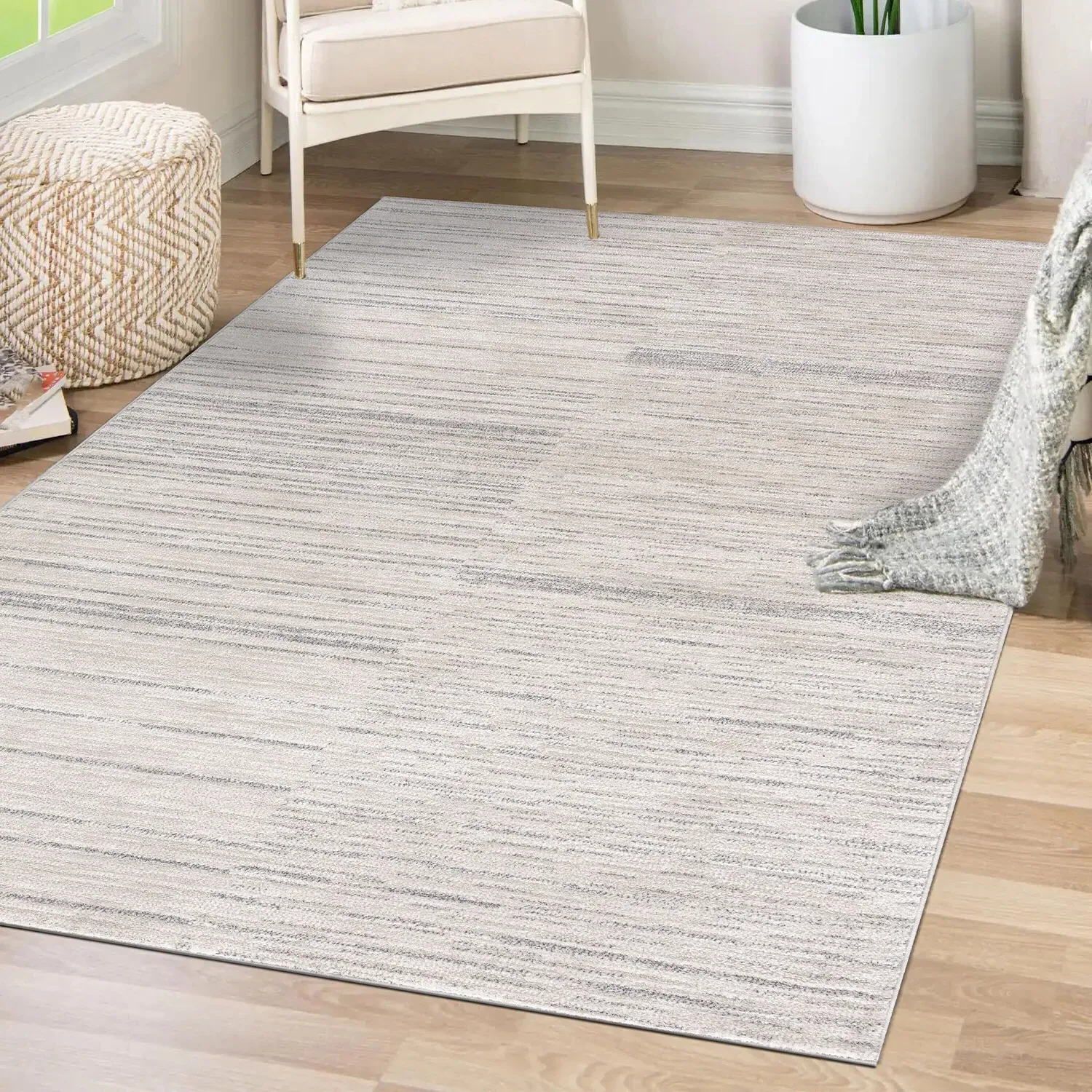 Seasons 120cm Linear Rug - Beige