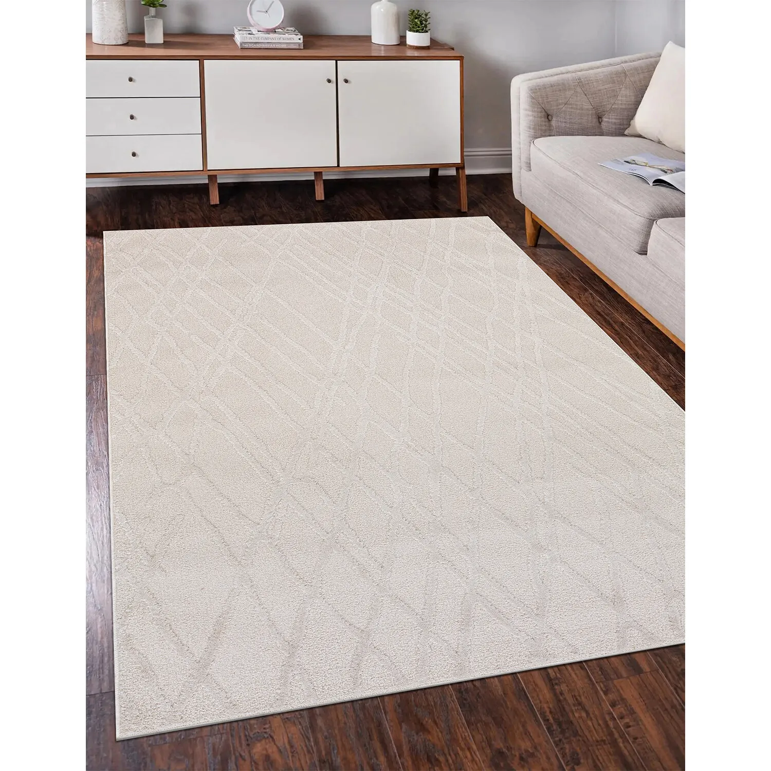 Seasons Hatch Rug - Beige