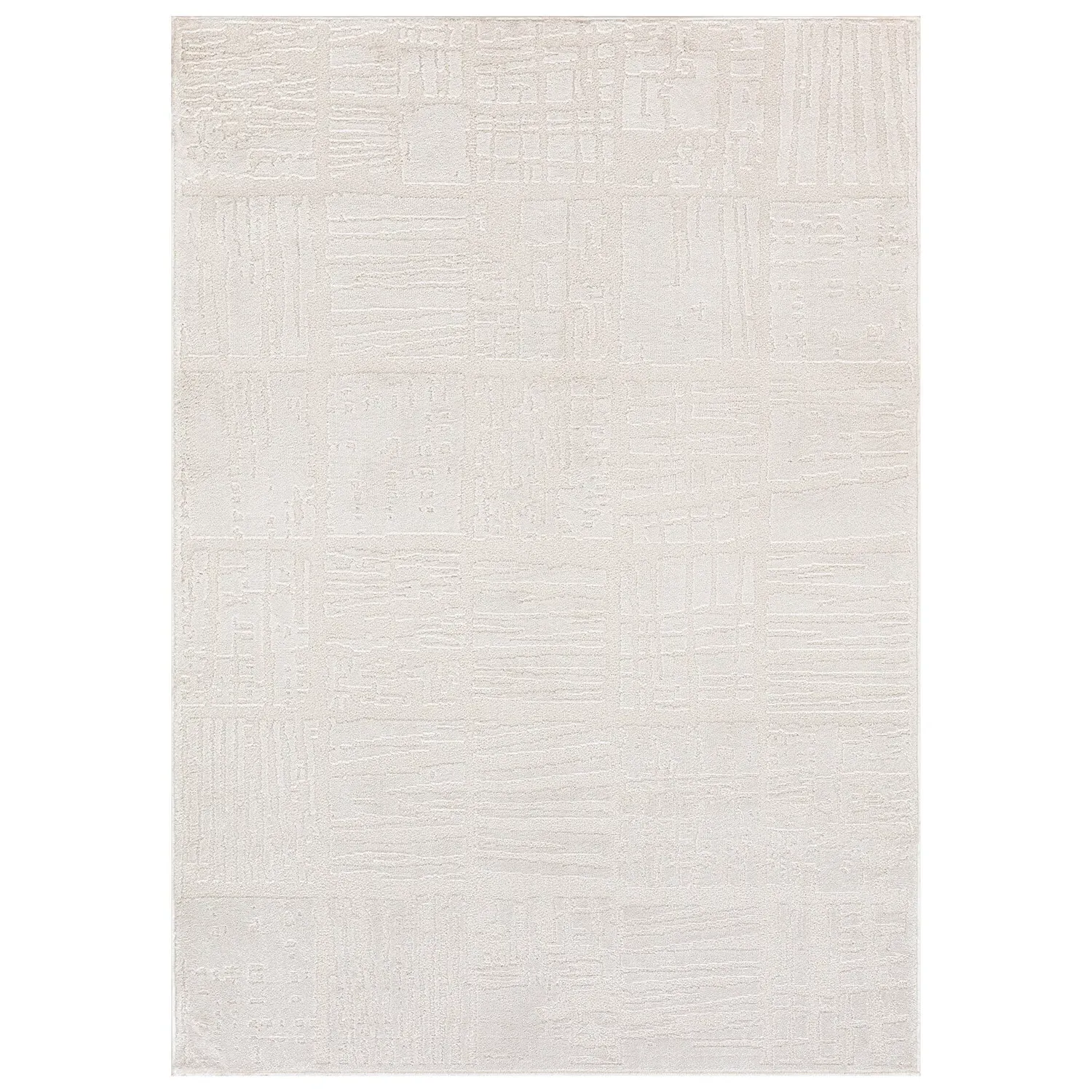 Seasons Tile Rug - Beige, Polypropylene