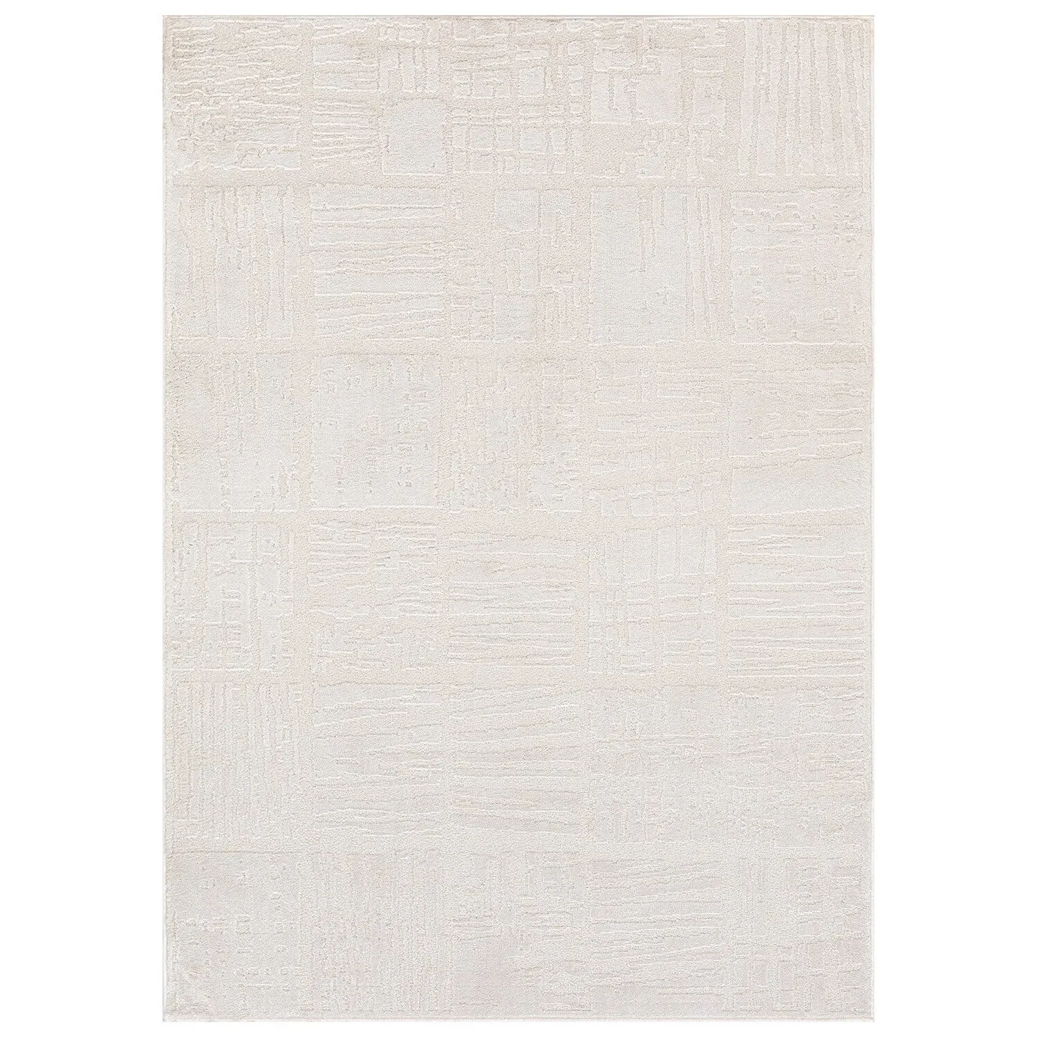 Seasons Tile Rug - Beige, Polypropylene