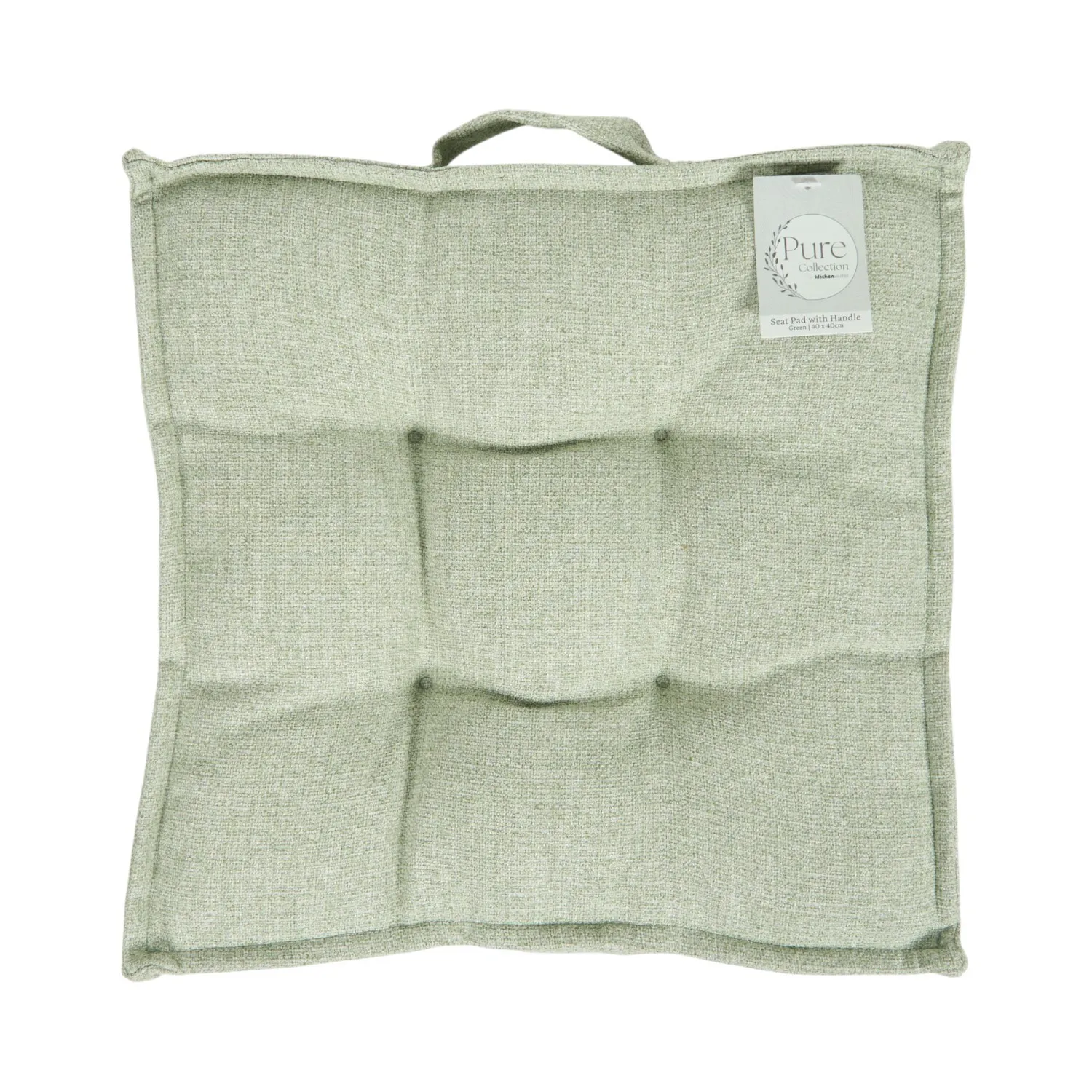Seat Pad with Handle - Green