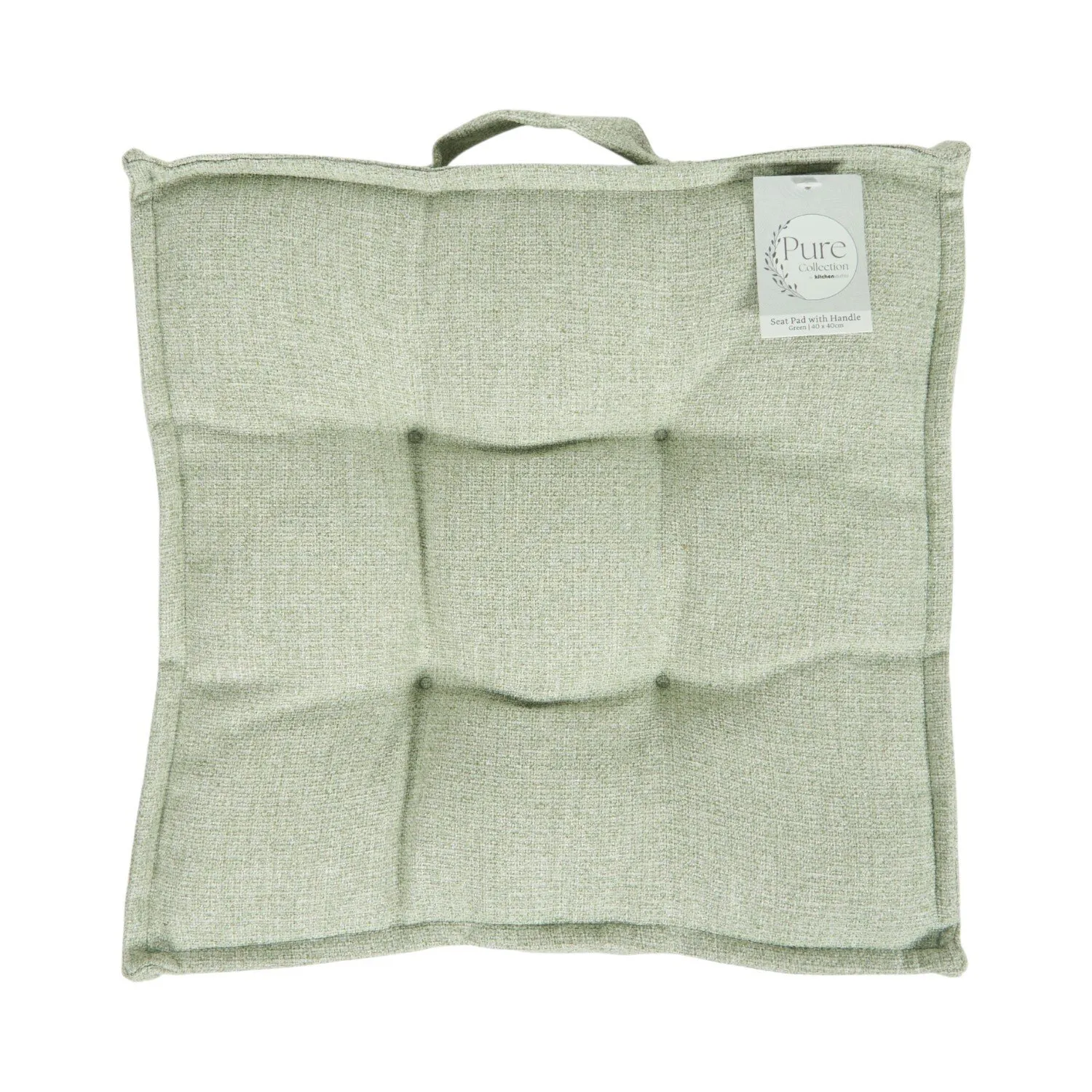 Seat Pad with Handle - Green